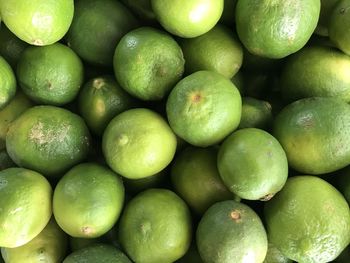 Full frame shot of fruits in market