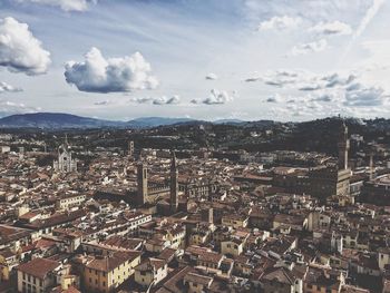 Aerial view of cityscape