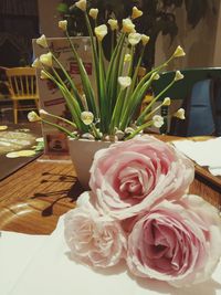 Close-up of rose bouquet