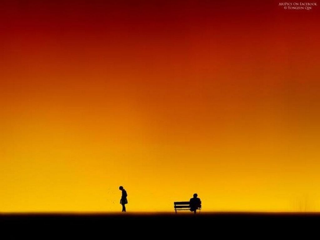 sunset, orange color, silhouette, copy space, transportation, clear sky, men, mode of transport, leisure activity, full length, lifestyles, side view, nature, beauty in nature, outdoors, unrecognizable person, sky, on the move