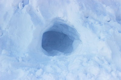 Full frame shot of snow