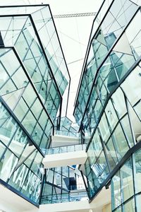 Low angle view of modern building