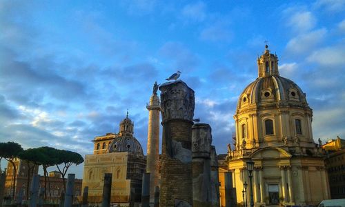 Low angle view of cathedral against sky