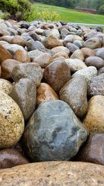 Close-up of pebbles