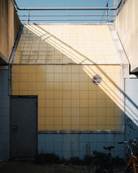 Low angle view of building against sky