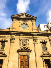 Low angle view of church