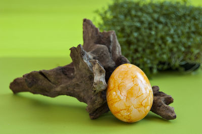 Close-up of fruit on table