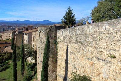 Old ruins against sky