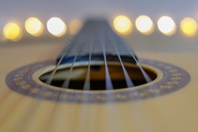 Close-up of guitar