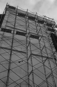 Low angle view of building against sky
