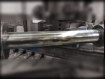 Close-up of machine part