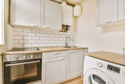 Close-up of kitchen at home