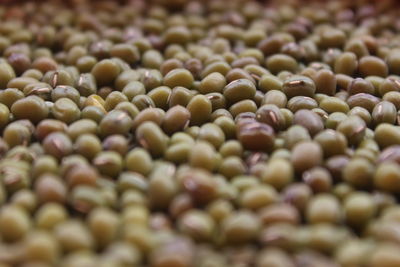Close up mung beans