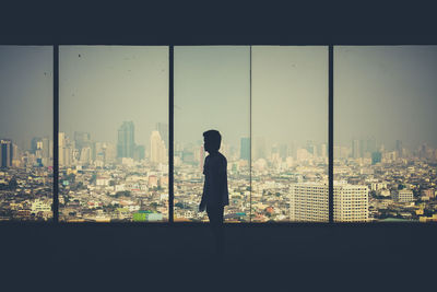 Skyscrapers in city