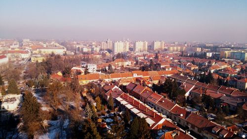 Cityscape against sky