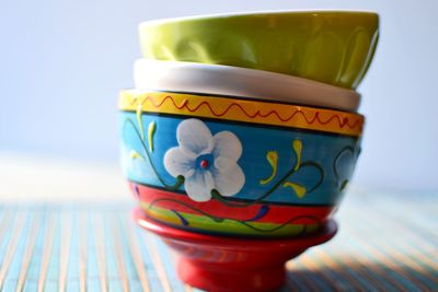 Close-up of drink on table