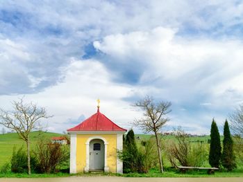 View of church against sky