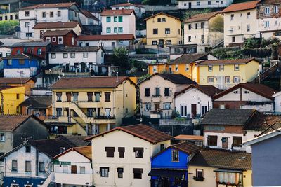 Building architecture in the city bilbao