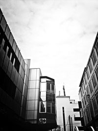 Low angle view of building against sky