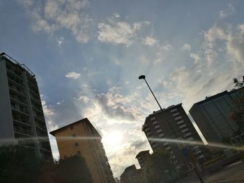 Modern buildings against the sky