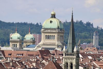 Buildings in city