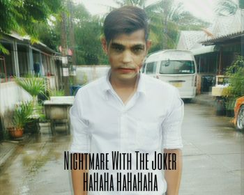 Portrait of a young man