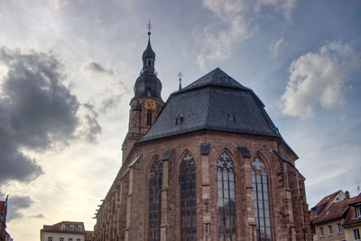 Low angle view of a church