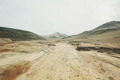 Panoramic view of landscape against sky