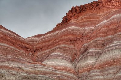 Rock formations in desert