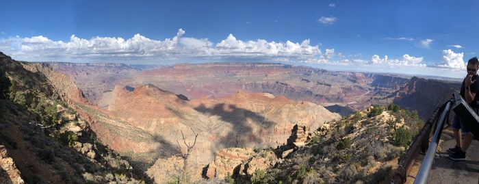 Panoramic view of landscape against sky