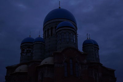 Low angle view of building against sky