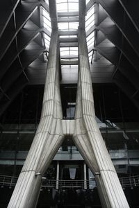 Low angle view of modern building