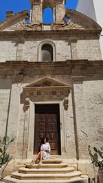Entrance of old building