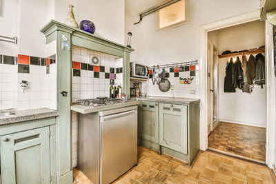 Interior of bathroom