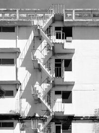 Low angle view of buildings in city