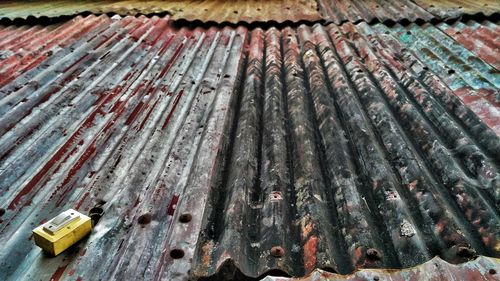 Full frame of wood