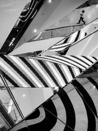 Low angle view of illuminated building against sky
