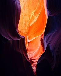 Close-up of multi colored rock