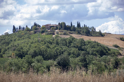 Panoramic view of landscape against sky