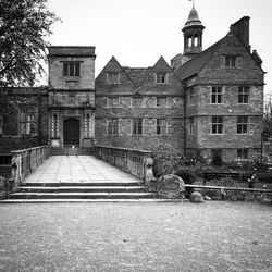 Exterior of old building against sky