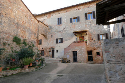 Street amidst buildings in town