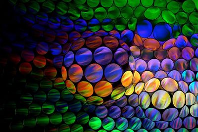 Full frame shot of multi colored lights