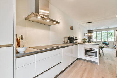 Interior of kitchen