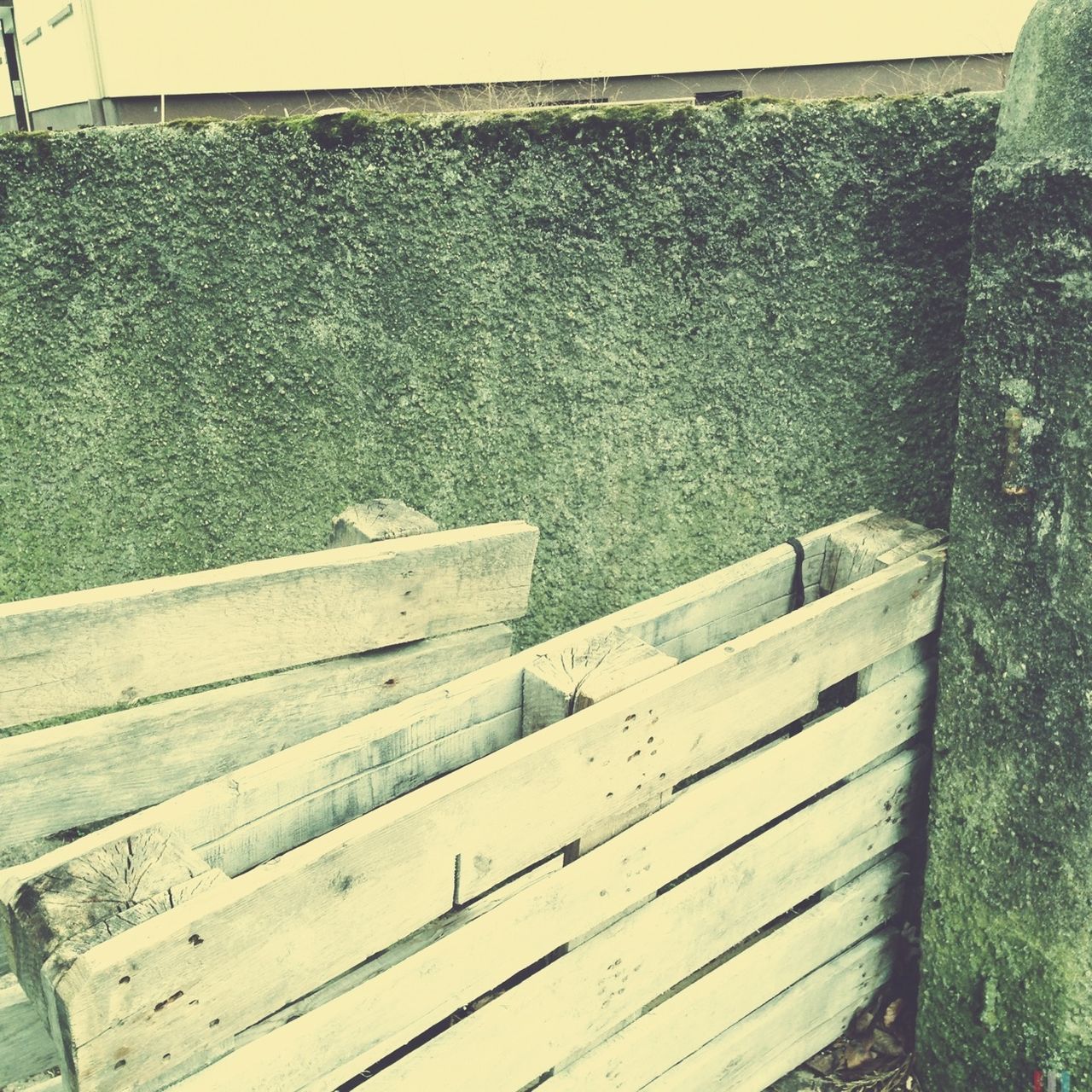 wood - material, wooden, abandoned, old, built structure, damaged, weathered, obsolete, wood, architecture, run-down, day, plank, deterioration, high angle view, outdoors, no people, plant, grass, house