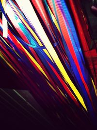 Full frame shot of colorful wall