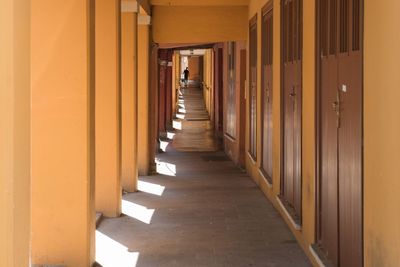 Corridor of building