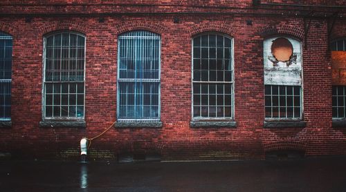 Full frame shot of old building