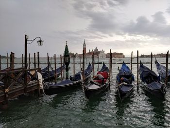 Boats in canal