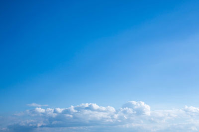 Low angle view of clouds in sky