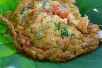 Close-up of food in plate